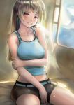  1girl collarbone comic-z commission eila_ilmatar_juutilainen long_hair purple_eyes silver_hair smile solo solo_focus strike_witches swimsuit world_witches_series 