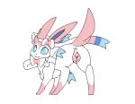  aliasing animal_genitalia animal_pussy anus blue_eyes butt canine_pussy eeveelution female feral halbean looking_at_viewer looking_back nintendo pok&eacute;mon pok&eacute;mon_(species) presenting presenting_hindquarters pussy simple_background smile solo sylveon video_games white_background 
