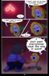  absolutedream animated comic crying dialogue english_text flora_fauna flowey_the_flower human mammal plant protagonist_(undertale) pulsating tears text undertale video_games 