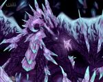  2017 curved_horn digital_media_(artwork) digital_painting_(artwork) dragon feral horn male nashiholy purple_scales scales scalie solo spines standing western_dragon 