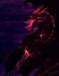  2017 ambiguous_gender detailed_background digital_media_(artwork) digital_painting_(artwork) dragon nashiholy night open_mouth outside sky star starry_sky teeth tongue 