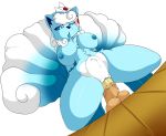  3_toes abdominal_bulge alolan_vulpix alpha_channel anthro anthrofied areola blue_eyes blue_nipples blue_nose blue_pussy blue_tongue breasts clitoris countershading deerrobin dildo dipstick_tail eyelashes female fur gradient_fur hair looking_at_viewer masturbation multi_tail multicolored_fur multicolored_tail nintendo nipples penetration pok&eacute;mon pok&eacute;mon_(species) pok&eacute;morph pussy pussy_juice regional_variant sex_toy snout solo spread_legs spreading toes tongue tongue_out toying_self two_tone_fur vaginal vaginal_penetration video_games white_countershading white_hair 