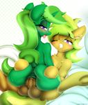  2018 absurd_res anus butt duo earth_pony equine fan_character female hi_res hooves horn horse male male/female mammal my_little_pony n0nnny one_eye_closed open_mouth penetration penis pony pussy sex spread_legs spreading tongue tongue_out underhoof unicorn vaginal vaginal_penetration 