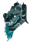 alien giant_monster glyph kaijuu mayan monarobot monster mural mutant no_humans otachi pacific_rim tongue white_eyes 