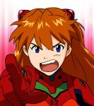  1girl blush breasts female game_cg girlfriend_of_steel hair_between_eyes hair_ornament long_hair neon_genesis_evangelion neon_genesis_evangelion:_iron_maiden plugsuit soryu_asuka_langley twintails 