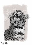  2016 cheetah digital_media_(artwork) feline mammal simple_background solo whiskers x-zelfa 