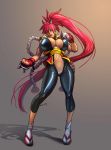  1girl benjamin_widdowson bloodberry breasts huge_breasts red_hair saber_marionette_j solo 