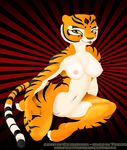  breasts collaboration countershading derp drakemohkami feline female kung_fu_panda mammal master_tigress nipples nude pussy sitting solo tauxiera tiger 