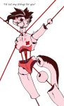  2018 anthro blood death detachable dismemberment female gore mammal marionette modular mustelid puppet rose_otter solo syphrus teeth 