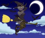  alien costume dannie-20nine flipface4 flippy hi_res magic_user solo witch yellow_eyes 