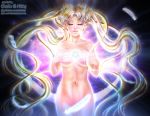  bishoujo_senshi_sailor_moon blonde_hair breasts crystal gem hand_on_breasts henshin hips long_hair magic magical_girl moon odango princess_serenity sailor_moon sexy transformation usagi_tsukino 