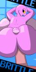  2018 animated anthro big_breasts big_butt breasts brittle_(plaga) butt digital_media_(artwork) duo female huge_breasts huge_butt looking_at_viewer looking_back male male/female overweight penis plaga scalie 