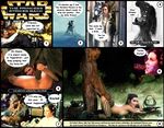  chewbacca han_solo princess_leia_organa star_wars wookiee 