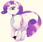  anus butt equine female friendship_is_magic hair horn horse looking_at_viewer looking_back mammal my_little_pony plump_labia pony presenting presenting_hindquarters pussy rarity_(mlp) solo ɯ(_&ndash;_&ndash;_)ɯ 