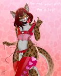  anthro clothed clothing crossdressing crotchless_panties cuntboy felid feline intersex looking_at_viewer mammal nastynatalie nipples panties pussy solo standing thick_thighs tongue tongue_out underwear wide_hips 
