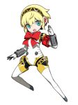  :o aegis_(persona) android blonde_hair blue_eyes highres official_art open_mouth persona persona_3 persona_q2:_new_cinema_labyrinth persona_q_(series) red_ribbon ribbon robot_joints solo source_request 