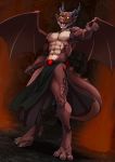  2018 5_fingers absurd_res anthro claws clothed clothing digital_media_(artwork) dragon ear_frills frill hi_res horn male membranous_wings muscular muscular_male scalie solo toe_claws topless twinkle-sez western_dragon wings yellow_eyes 