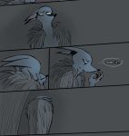  anthro bat blood comic dialogue ill male mammal solo yinller 