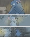  anthro bat comic dialogue lary_(yinller) male mammal montimer_(yinller) mouse rodent yinller 