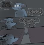  anthro bat comic dialogue father father_and_son male mammal montimer_(yinller) parent son yinller 