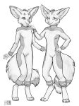 anthro chakona_space clothed clothing duo faleshkarti female kacey loander open_mouth presaith uniform young 