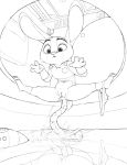  absurd_res anthro anus balancing bottomless clitoris clothed clothing digital_drawing_(artwork) digital_media_(artwork) disney feces female hi_res judy_hopps lagomorph mammal panties panties_around_one_leg peeing pen police_uniform pooping presenting presenting_pussy pussy rabbit reflection scat solo splits spread_legs spreading toilet tricksta underwear underwear_around_one_leg uniform urine zootopia 