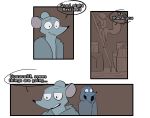  anthro bat building comic debbie_(yinller) dialogue female house lary_(yinller) male mammal montimer_(yinller) mouse rodent squirrel yinller 