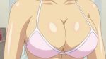  10s 1girl animated animated_gif bounce bouncing_breasts bra breasts large_breasts r-15 shiny shiny_skin tan underwear 