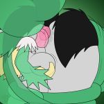  2018 anal anthro anthro_on_feral anus ball_fondling balls bestiality big_balls big_butt black_fur bound butt butt_focus digital_media_(artwork) domination duo feral flora_fauna fondling from_behind_position fur green_fur green_theme grey_fur hi_res ky_(malamute) legs_together licking male male/male mammal mightyena multicolored_fur nintendo oral perineum plant pok&eacute;mon pok&eacute;mon_(species) primate puffy_anus questionable_consent restrained rimming saliva sex simisage simple_background size_difference small_dom_big_sub submissive_male tongue tongue_out translucent video_games vines 