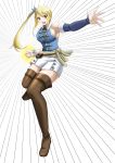  absurdres blonde_hair boots brown_eyes chooper commentary_request fairy_tail highres long_hair lucy_heartfilia thigh_boots thighhighs 