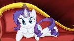  2012 blue_eyes equine female friendship_is_magic horn looking_at_viewer magic magichorn mammal my_little_pony rarity_(mlp) solo suggestive unicorn veiny_horn 