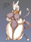  anthro big_breasts breasts de.su dragon female huge_breasts machine solo 