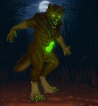  anthro canid canine glowing lemurlemurovich male mammal night penis were werecanid werecanine werewolf 