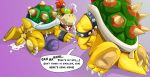  ! anthro anthro_on_anthro anus barefoot big_dom_small_sub blush bowser bowser_jr. butt claws cum cum_everywhere cum_on_face dialogue english_text erection father hair hi_res humanoid_penis incest king koopa male male/male mario_bros masturbation messy nearphotison nintendo nude one_eye_closed open_mouth orgasm parent penis pillow red_hair royalty scalie sharp_claws shell size_difference son spikes text toe_claws tongue tongue_out uncut vein veiny_penis video_games yellow_penis young 
