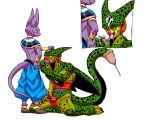  absurd_res alien anthro barefoot beerus big_ears cell_(dragon_ball) claws clothed clothing cum cum_on_face cum_string domestic_cat dragon_ball dragon_ball_super dragon_ball_z ear_piercing ear_ring erection felid feline felis fellatio footwear glacierk hand_on_head hi_res humanoid_penis long_ears male male/male mammal nude on_ground open_mouth oral orgasm pants penis piercing purple_penis sex sharp_claws shoes sitting smile spread_legs spreading sucking toe_claws topless 