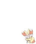  anthro braixen chest_tuft dipstick_tail fluffy fluffy_tail happy inner_ear_fluff looking_at_viewer multicolored_tail navel nintendo nyaswitchnya phone_wallpaper pok&eacute;mon pok&eacute;mon_(species) solo stick tuft video_games waving_hand 