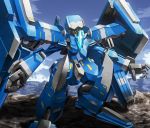  blue_sky highres mecha moyashi_(karamisouma) robot sky soukyuu_no_fafner 