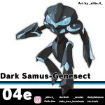  alternate_color dark_samus elite.4 genesect legendary_pok&eacute;mon nintendo pok&eacute;mon pok&eacute;mon_(species) video_games 