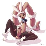  anthro balls clothing erection girly glans headphones hi_res humanoid_penis lagomorph male mammal masturbation mega_evolution mega_lopunny navel nintendo open_mouth oughta penile_masturbation penis pok&eacute;mon pok&eacute;mon_(species) solo tongue tongue_out video_games 