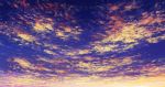  aoha_(twintail) clouds nobody sky sunset 