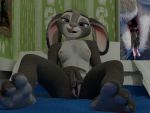  3d_(artwork) blender(software) breasts cycles digital_media_(artwork) disney feet female hi_res judy_hopps lagomorph macro mammal micro mouse nude open_mouth playful pocket_jabari ponlets pussy rabbit rodent tongue tongue_out unbirthing vore zootopia 