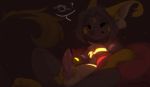  2019 knot kuroodod_(fursona) male nintendo pillow pok&eacute;mon pok&eacute;mon_(species) precum raichu shuryashish simple_background solo teeth video_games 