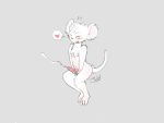  &lt;3 2019 anthro blush chibi cum digital_media_(artwork) ejaculation erection horny_(disambiguation) leaking mammal masturbation mouse orgasm penis rodent seed simple_background sketch tapering_penis twymouse 
