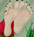  5_toes barefoot claws doctor fedupfox feet female foot_focus humanoid_feet hypnosis hypnotize kingsnake mind_control presenting red_scales reptile ring scales scalie sitting snake soles solo sun_tea tan_scales teasing therapist therapy toe_claws toe_ring toes 