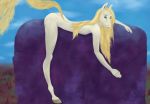  anthro equid equine horse mailcat male mammal nipples nude outside solo 
