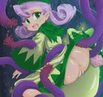  anus ass big_ass chrono_(series) chrono_cross curly_hair dress dress_lift fairy green_eyes lilije_drug mam_melon pointy_ears purple_hair pussy razzly square_enix tagme tentacle torn_clothes 
