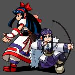  2girls ainu asirpa long_hair multiple_girls nakoruru snk tagme 