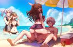  1boy 3girls ass beach beach_towel beach_umbrella bikini bottomless breasts breasts_out clothed_female_nude_male cooler cum cum_in_pussy cynthia_(fire_emblem) family father_and_daughter fire_emblem fire_emblem:_kakusei grey_hair hair_ornament hand_on_another&#039;s_chest hand_on_another&#039;s_thigh hmage large_breasts long_hair male_my_unit_(fire_emblem:_kakusei) mark_(fire_emblem) mother_and_daughter multiple_girls my_unit_(fire_emblem:_kakusei) nintendo nude open_mouth pigtails sandals sex short_hair siblings sumia suntan_lotion sweatdrop swimsuit tongue tongue_out towel umbrella vaginal voyeurism water white_hair 