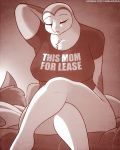 after_sex afterglow avian barn_owl bed big_breasts bird bottomless breasts clothed clothing crossed_legs eyes_closed faceless_male female helga_vanilla hi_res male marik_azemus34 mature_female morning_after non-mammal_breasts owl rental_mommy shirt stretching voluptuous 