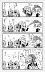  +++ /\/\/\ 1boy 1girl 4girls 4koma :d comic furrowed_eyebrows hair_pull headgear highres inkling long_hair long_sleeves looking_at_another miyashiro mohawk monochrome multiple_girls octarian octoling open_mouth pulling short_hair single_sleeve smile splatoon splatoon_(series) splatoon_2 splatoon_2:_octo_expansion squidbeak_splatoon suction_cups tentacle_hair translation_request v-shaped_eyebrows vest 